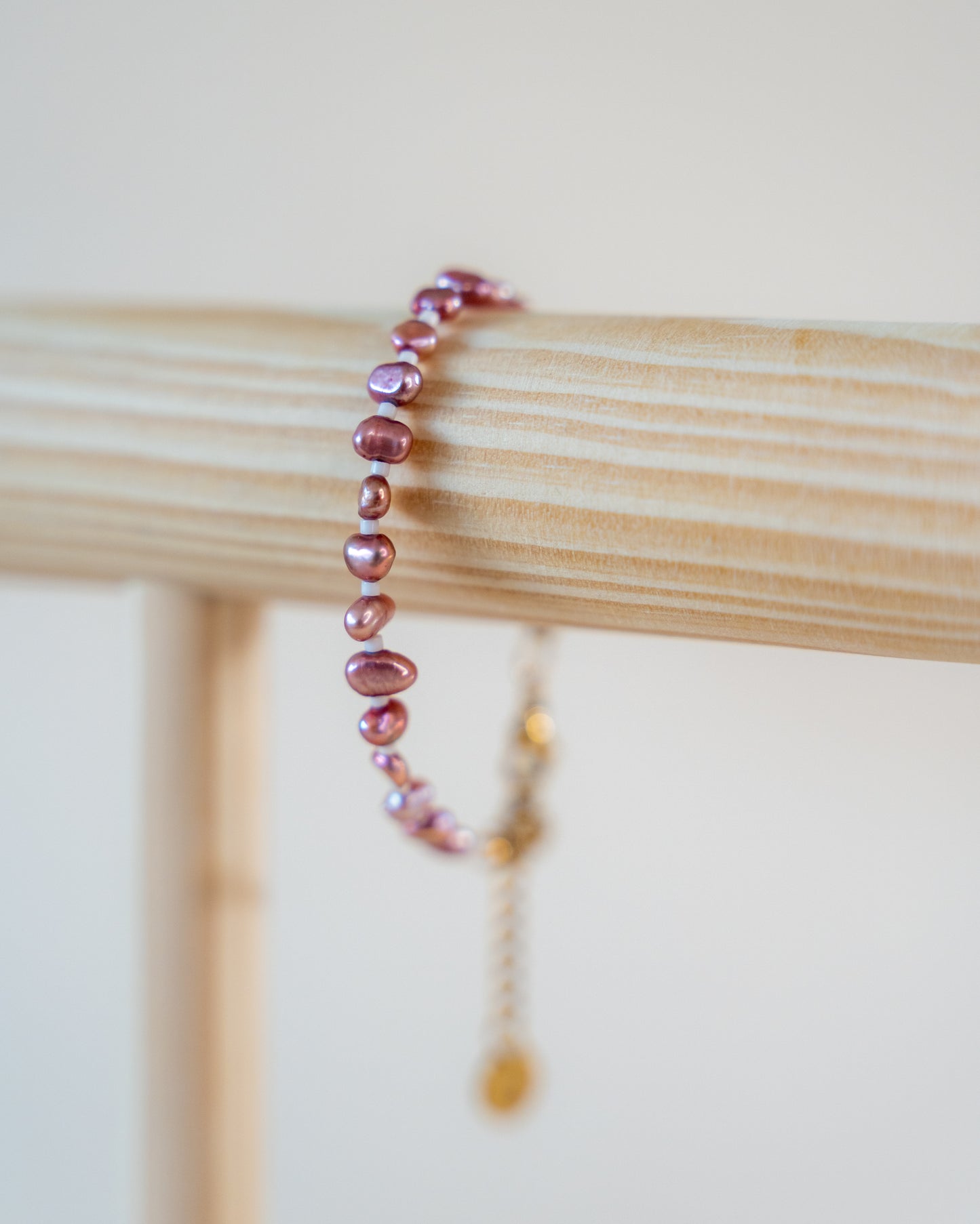 Bracelet Fanny — Perles d'eau douce & Miyuki