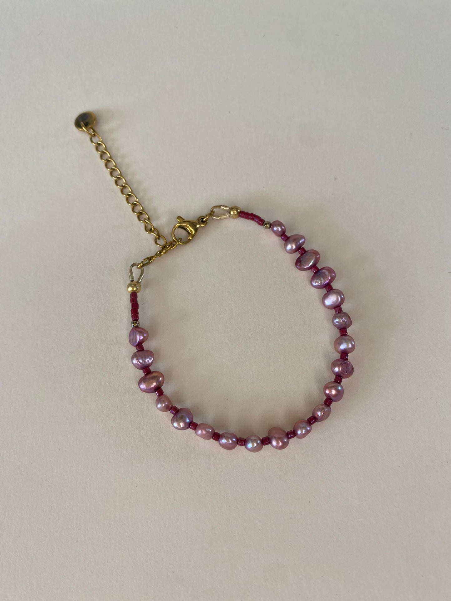 Bracelet Fanny — Perles d'eau douce & Miyuki