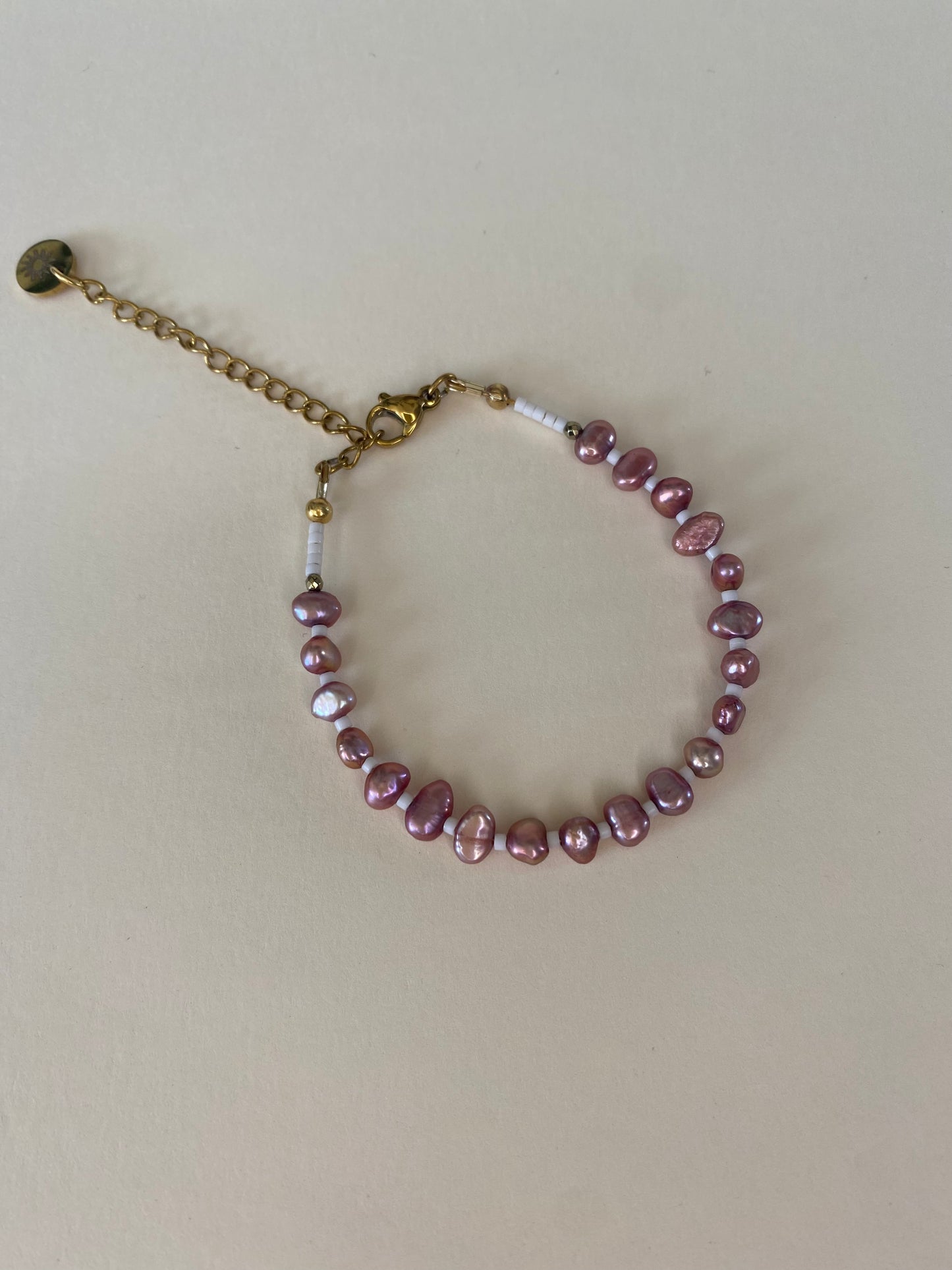 Bracelet Fanny — Perles d'eau douce & Miyuki
