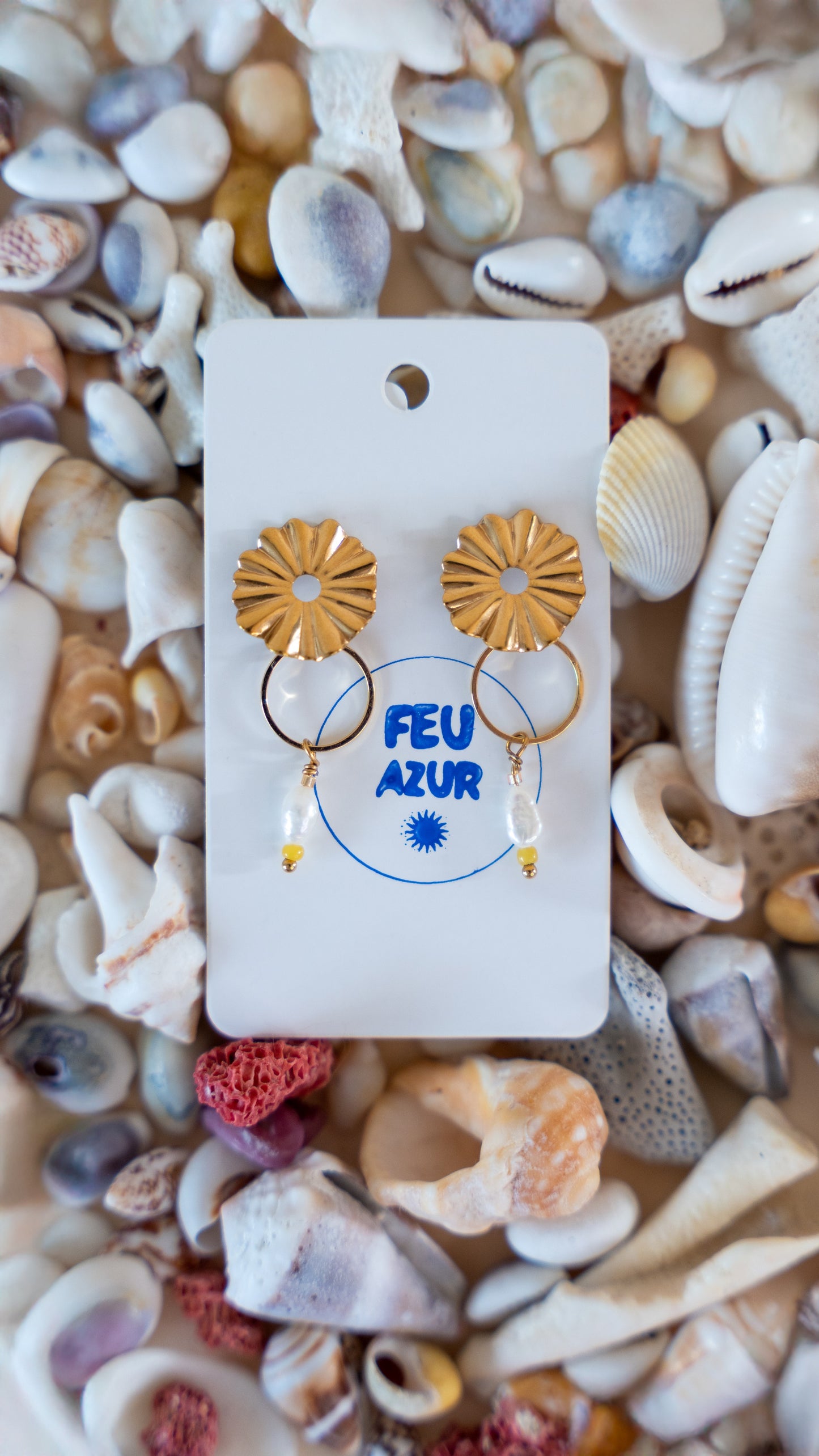 Boucles d'oreille Soleil