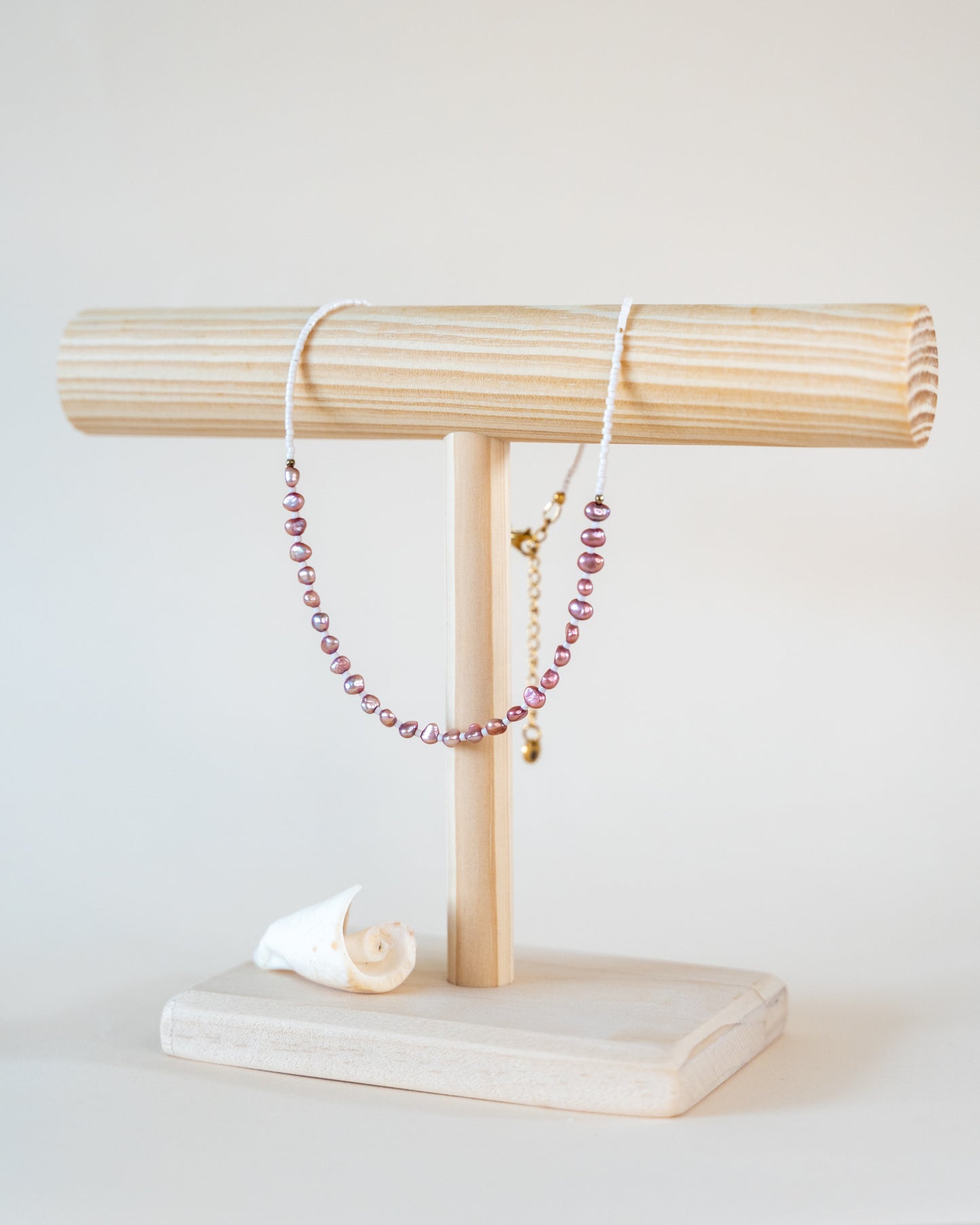 Collier Fanny — Perles d'eau douce & Miyuki