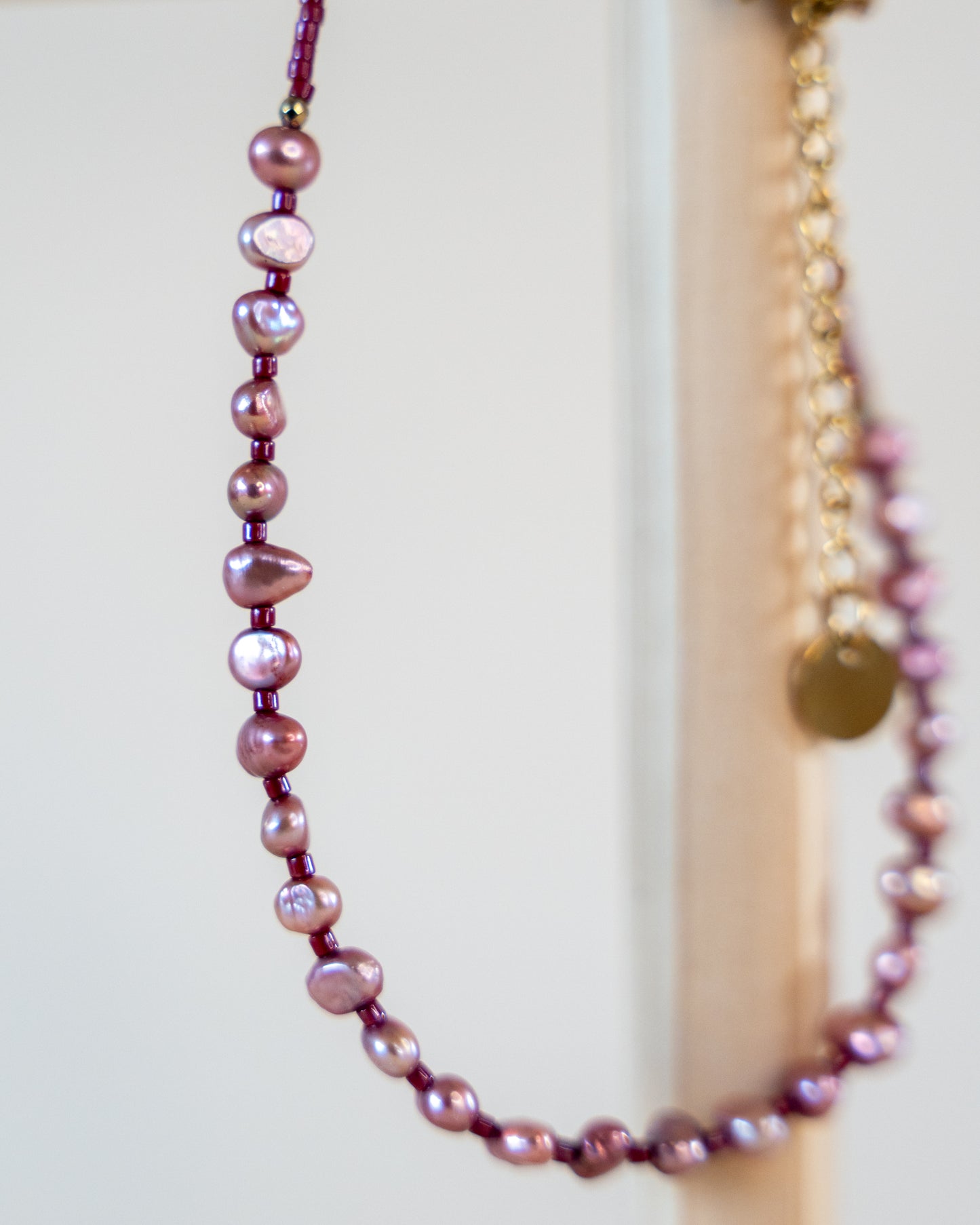 Collier Fanny — Perles d'eau douce & Miyuki