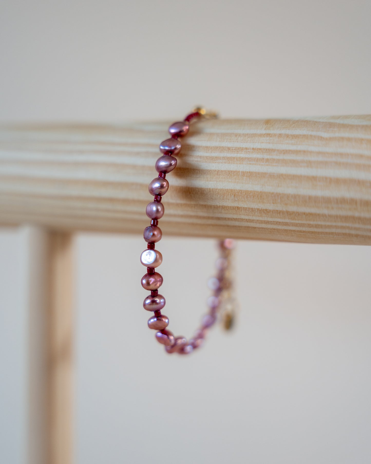 Bracelet Fanny — Perles d'eau douce & Miyuki