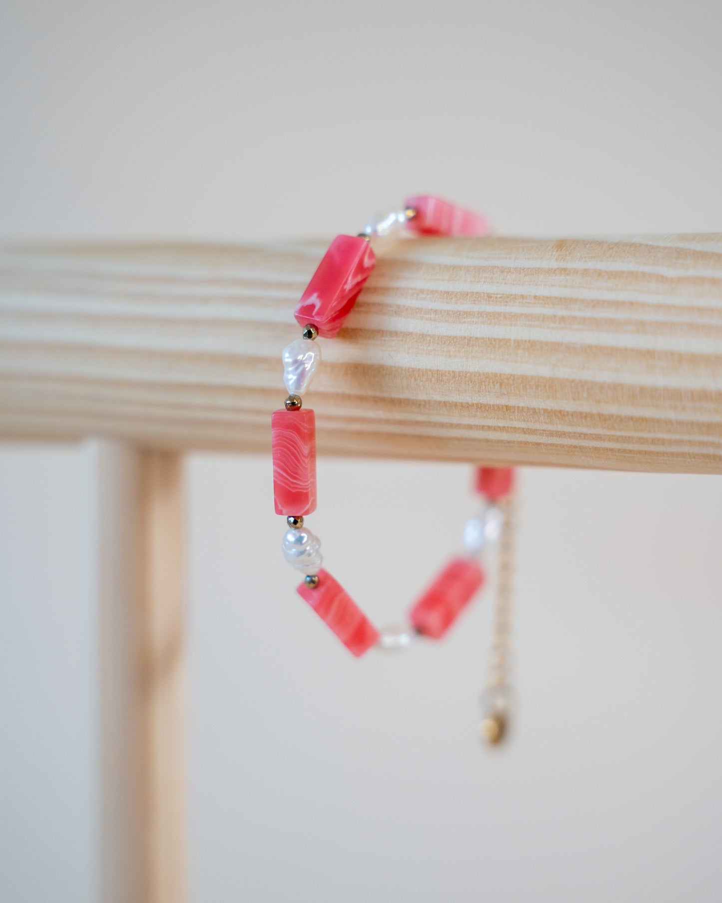 Bracelet Ariel - Pierre naturelle & perles d’eau douce