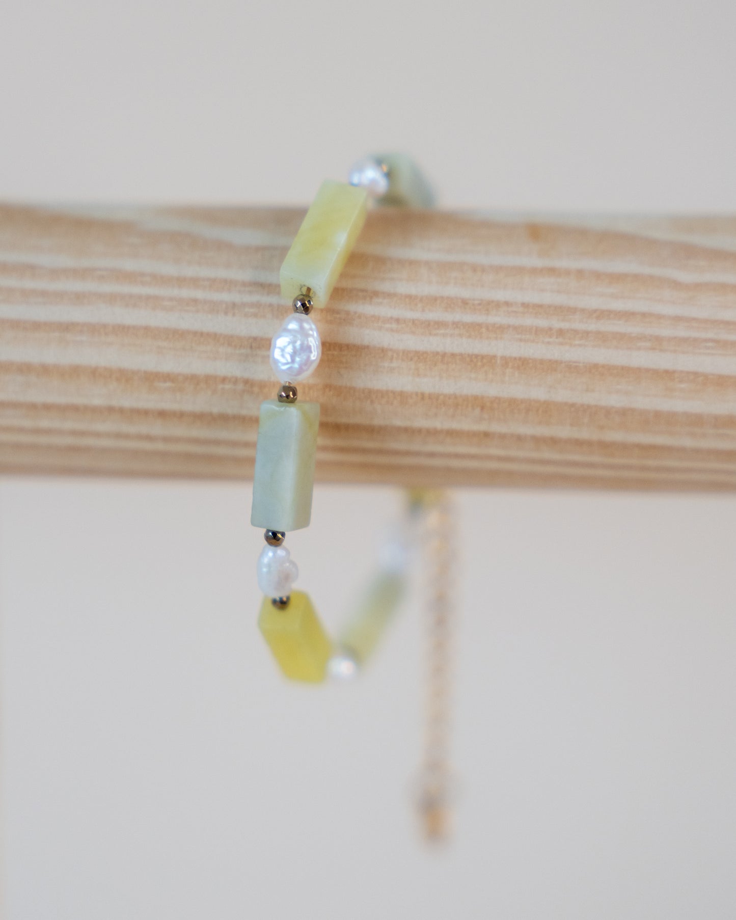 Bracelet Ariel - Pierre naturelle & perles d’eau douce