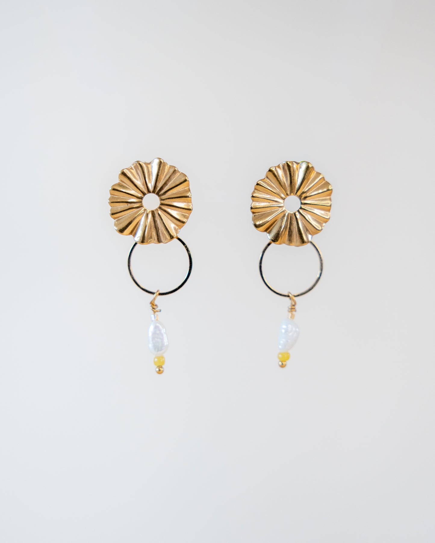 Boucles d'oreille Soleil